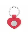 Silicone key ring with token CUORE | MO9208