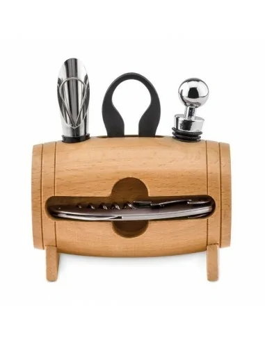 4 pcs wine set in wooden stand BOTA |...