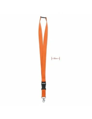 Lanyard 25mm con mosquetón WIDE LANY...