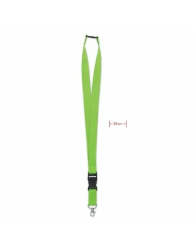 Lanyard 25mm con mosquetón WIDE LANY...
