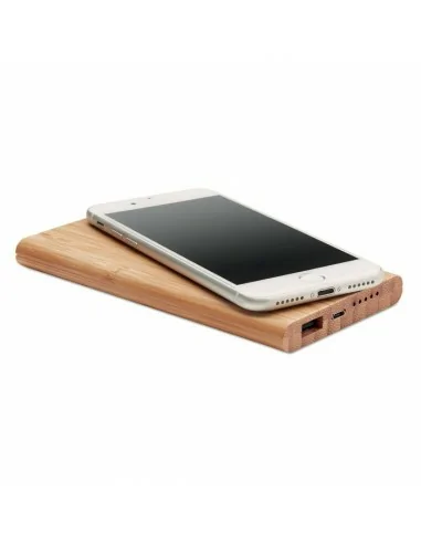 Wireless power bank in bamboo ARENA |...