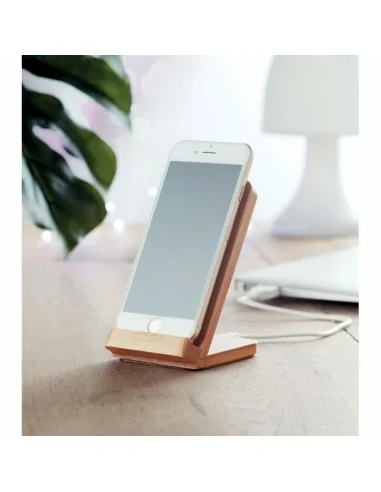 Bamboo wireless charging stand...