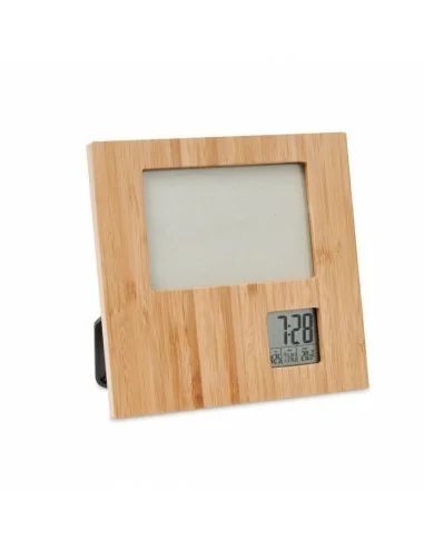 Photo frame with weather statio...