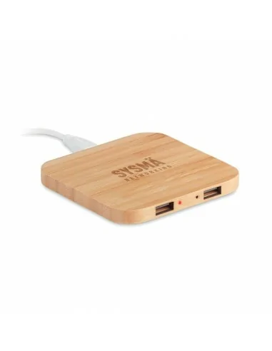 Bamboo wireless charging pad CUADRO |...