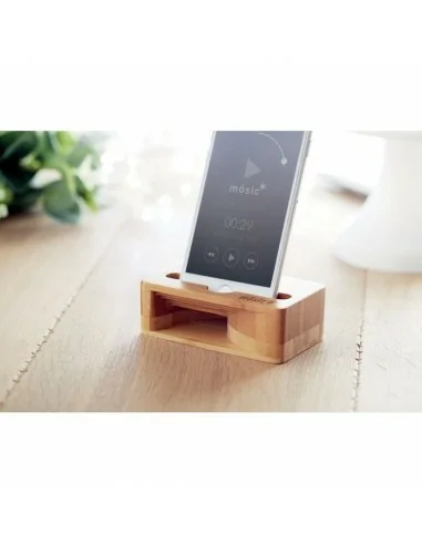 Bamboo phone stand-amplifier CARACOL...