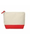 Bicolour cotton cosmetic bag KLEUREN | MO9815
