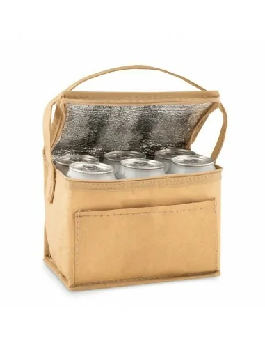 6 can woven paper cooler bag...