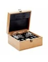 Whisky set in bamboo box INVERNESS | MO9941