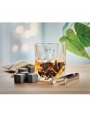 Whisky set in bamboo box INVERNESS |...