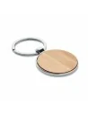 Round key ring metal bamboo BALLARAT | MO9948