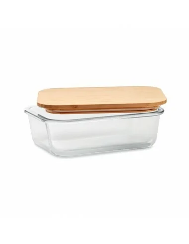 Glass lunchbox with bamboo lid TUNDRA...