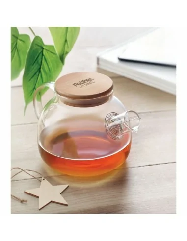 Teapot borosilicate glass 850ml...