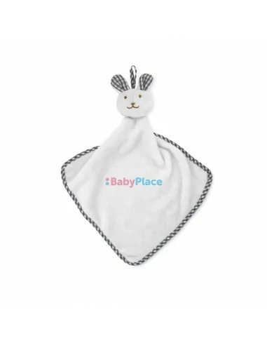 Plush rabbit design baby towel HUG ME...