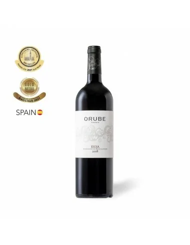 Botella de vino tinto ORUBE | 6008