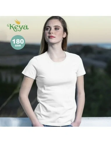 Camiseta Mujer Blanca keya WCS180 | 5869