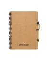 Recycled notebook and ball pen BLOQUERO PLUS | KC7013