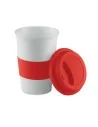 Ceramic mug w/ lid and sleeve TRIBECA | MO7683