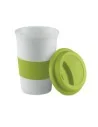 Ceramic mug w/ lid and sleeve TRIBECA | MO7683