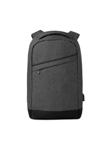 2 tone backpack incl USB plug BERLIN...