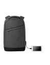 2 tone backpack incl USB plug BERLIN | MO9294