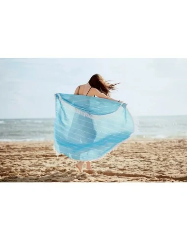 Round beach towel cotton ROUND MALIBU...
