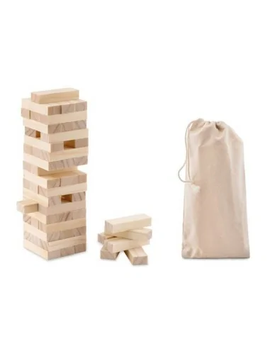 Tower game in cotton pouch PISA | MO9574