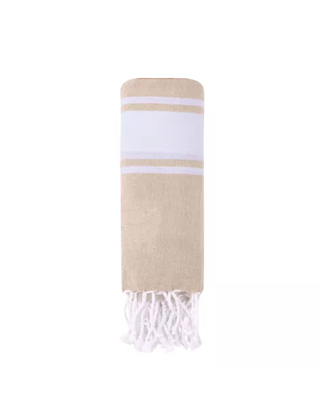 Carey backpack towel customized in recycled cotton