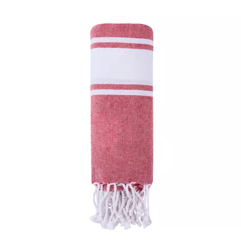 Carey backpack towel customized in recycled cotton