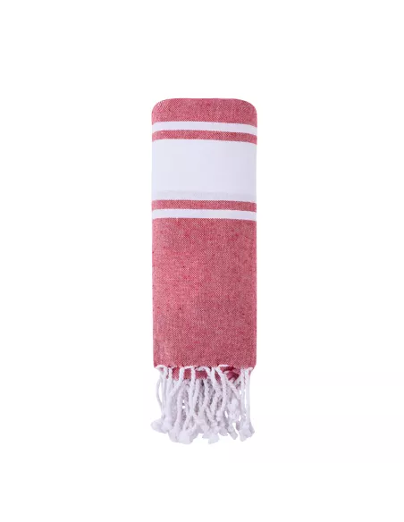 Carey backpack towel customized in recycled cotton