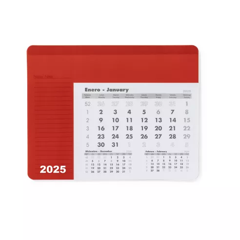 Mousepad Calendar Rendux