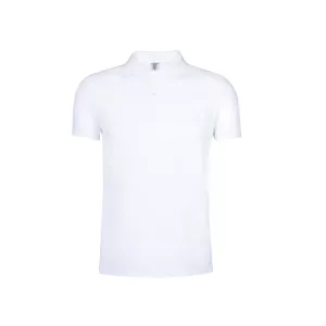 Adult White Polo Shirt "keya" MPS180