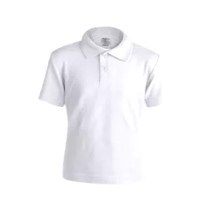 Kids White Polo Shirt "keya" YPS180