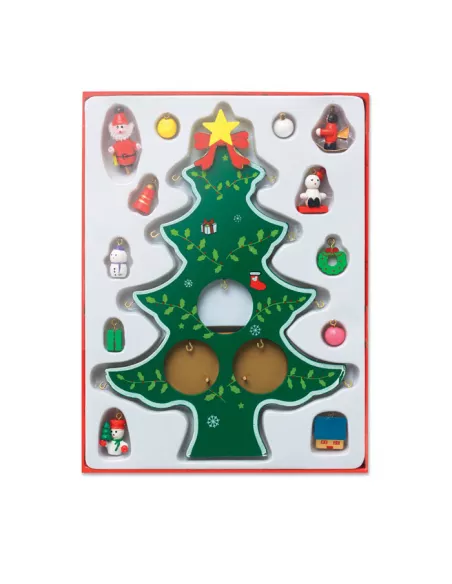 Wooden xmas tree decoration WOODTREE
