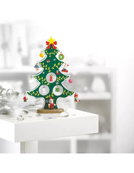 Wooden xmas tree decoration WOODTREE