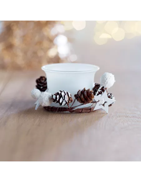 Christmas candle holder BOUGIE