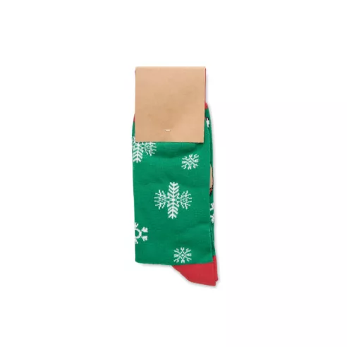 Par de calcetines de Navidad M JOYFUL M