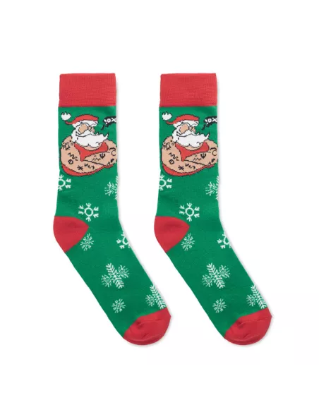 Par de calcetines de Navidad M JOYFUL M