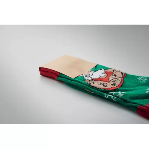 Par de calcetines de Navidad M JOYFUL M