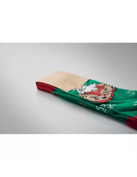 Par de calcetines de Navidad M JOYFUL M