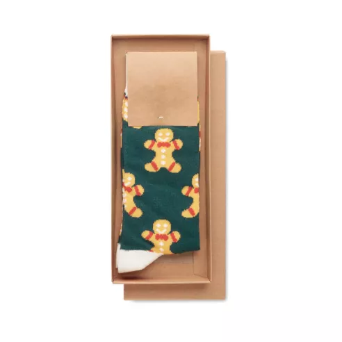 Par de calcetines de Navidad M JOYFUL M