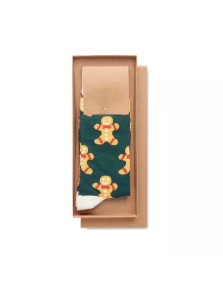 Par de calcetines de Navidad M JOYFUL M