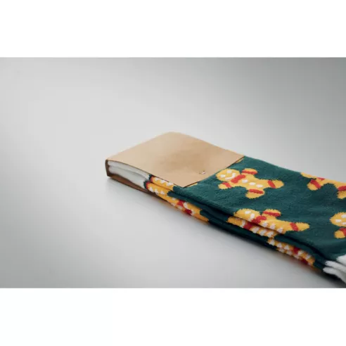 Par de calcetines de Navidad M JOYFUL M