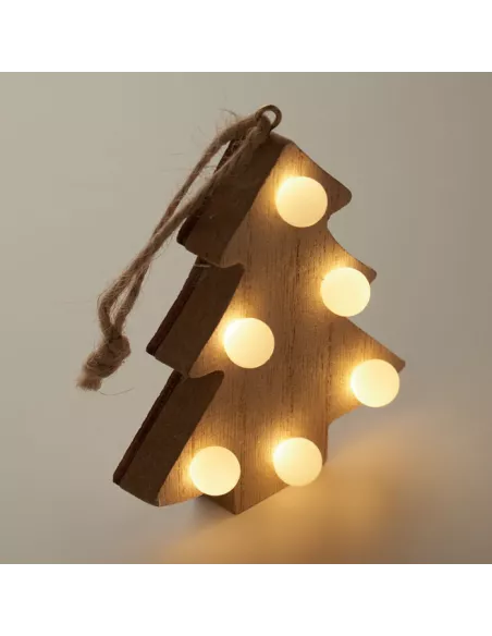 Wooden weed tree with lights LULIE