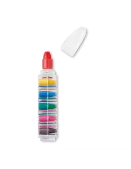 Set of 6 wax crayons MAGIC