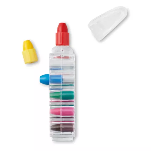 Set of 6 wax crayons MAGIC