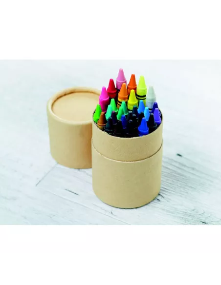 30 wax crayons STRIPER