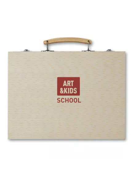 Artist's set in wooden box GENIO