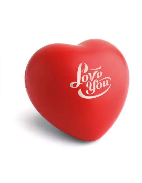 Anti-stress heart PU material LOVY