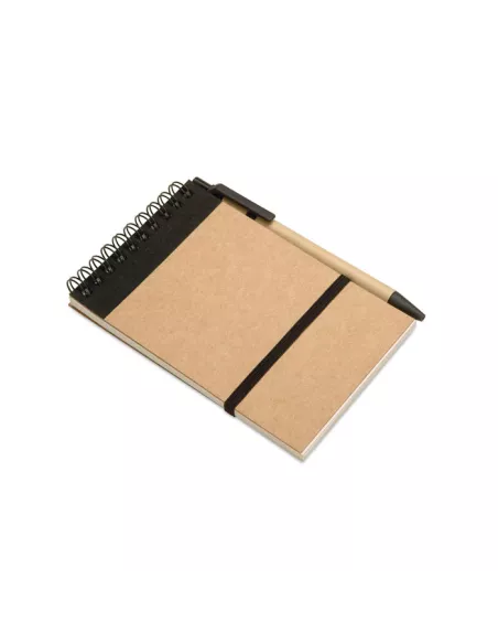 A6 recycled notepad with pen SONORA