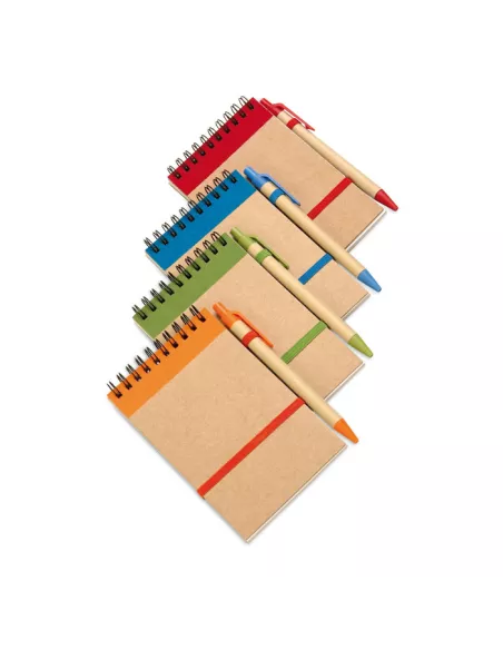 Libreta papel reciclado SONORA